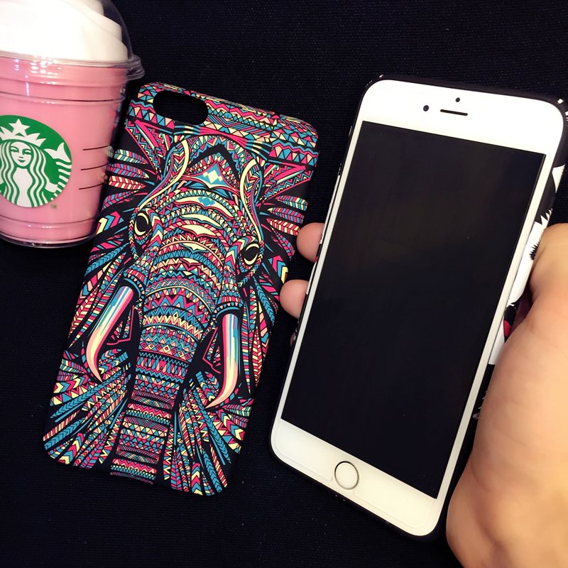 Aztec Elephant iPhone Case