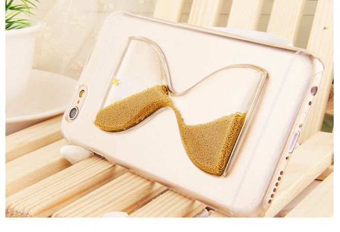 Golden Sand Clock iPhone Case