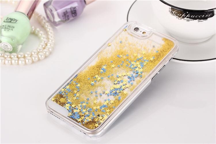 Golden Glitter iPhone Case