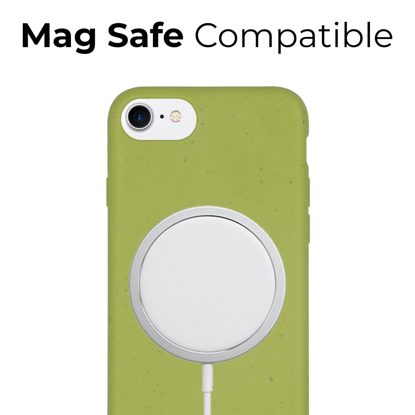 Biodegradable Personalized Phone Case - Apple Green
