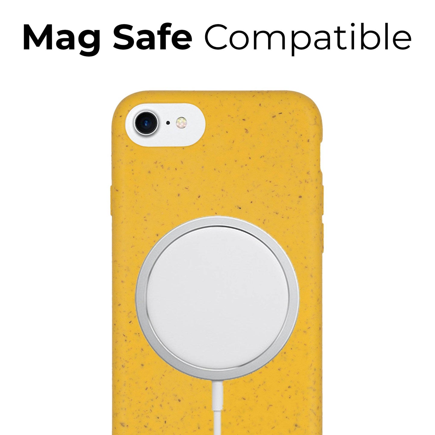 Biodegradable Personalized Phone Case - Yellow
