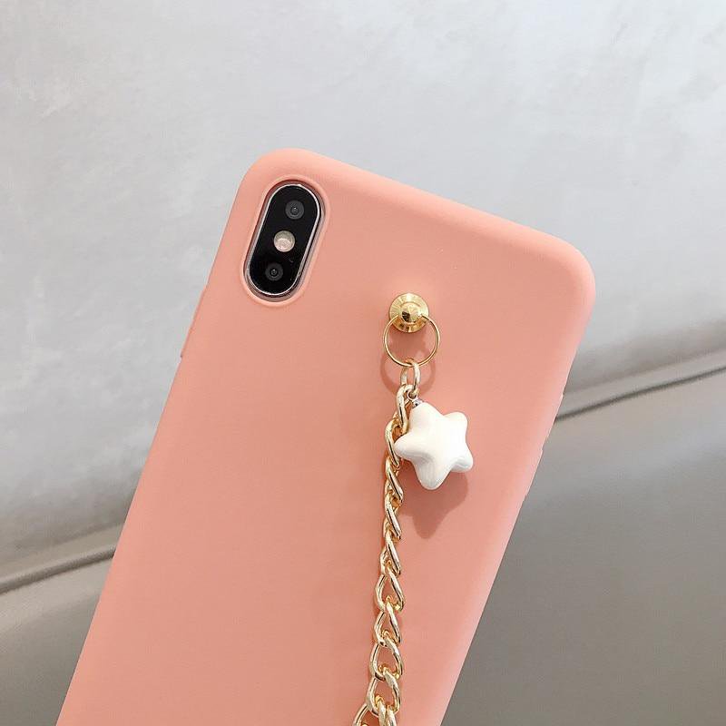 Candy Colors Matte Silicone iPhone Case