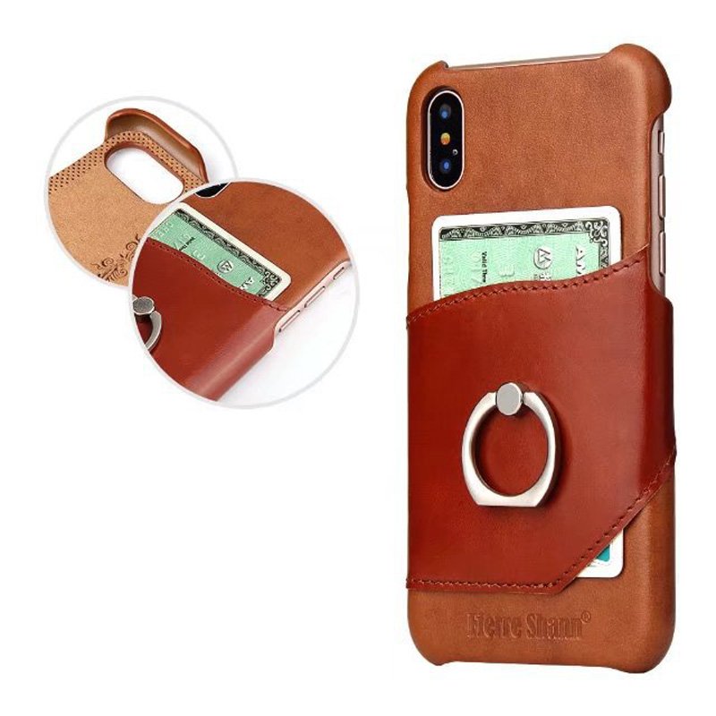 Smart Ring iPhone X Card Case