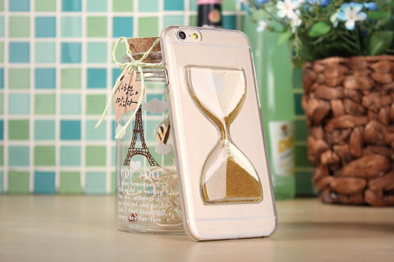 Golden Sand Clock iPhone Case