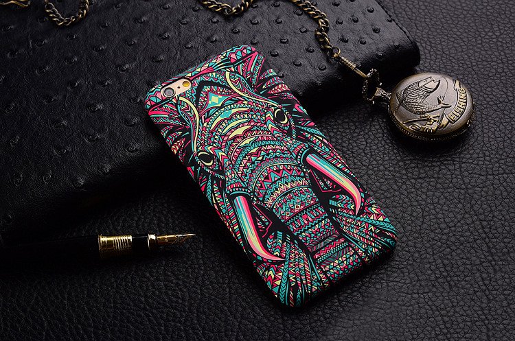 Aztec Elephant iPhone Case