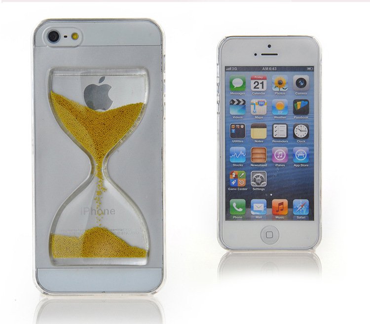 Golden Sand Clock iPhone Case