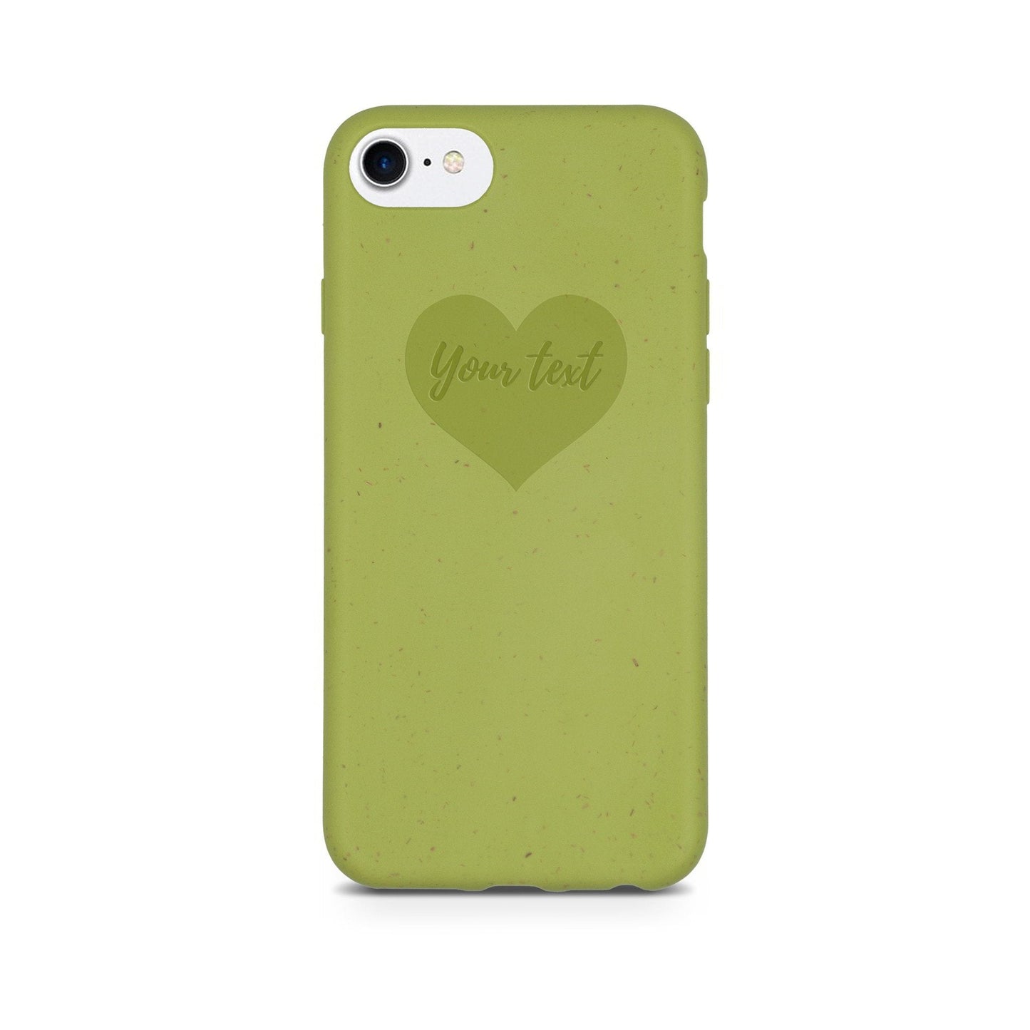 Biodegradable Personalized Phone Case - Apple Green